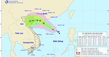 Bão giật cấp 11 sẽ đổ bộ miền Bắc trong 48 giờ tới, mưa to và nguy cơ lũ quét 