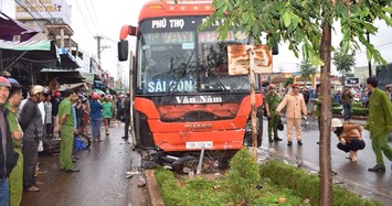 Xe khách ủi vào chợ 4 người tử vong: Nỗi đau tang thương nơi xóm chợ