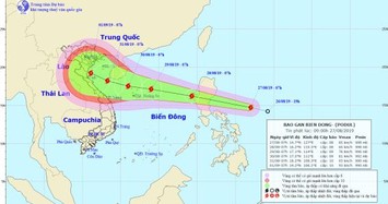 Có khả năng ngày lễ 2/9 Việt Nam đón bão giật cấp 11
