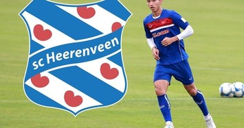 Clip Đoàn Văn Hậu qua người đẳng cấp trên sân tập, chờ đá trận ra mắt SC Heerenveen vào tối nay