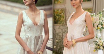 Á hậu Hoàng Thuỳ cho người lạ sờ ngực nếu nghi ngờ cô nâng cấp vòng 1