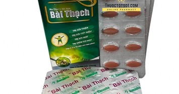 Thu hồi thuốc Bài Thạch kém chất lượng do Công ty Dược Danapha sản xuất