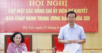 Thường trực Ban Bí thư Võ Văn Thưởng: Mỗi Ủy viên dự khuyết Trung ương cần luôn giữ mình