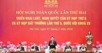 Quốc hội tổ chức kỳ họp bất thường, quyết định công tác nhân sự