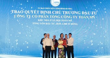 Bình Dương: Trao giấy chứng nhận đầu tư hàng loạt dự án tỷ USD