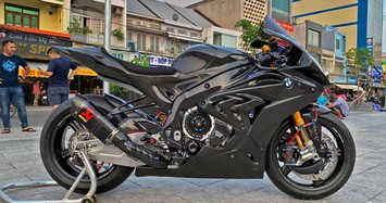 'Cá mập' BMW S1000RR với gói độ hơn 2 tỷ của biker miền Tây