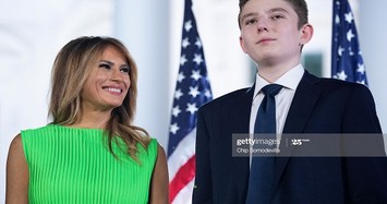 Ngắm vẻ điển trai của “Hoàng tử Nhà Trắng” Barron Trump 