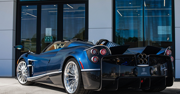 Pagani Huayra Roadster thay carbon màu độc giá gần 55 tỷ đồng