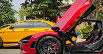 Ngắm siêu xe McLaren 720S hơn 23 tỷ đồng của đại gia Đồng Nai