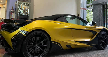 Siêu xe McLaren 720S Spider giá hơn 23 tỷ của đại gia Đà Nẵng