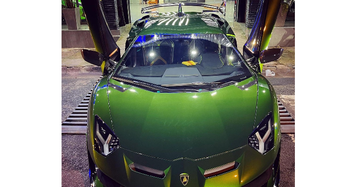 Siêu xe Lamborghini Aventador SVJ Verde Ermes giá hơn 20 tỷ ở Sài Gòn