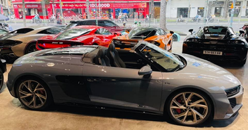 Chi tiết Audi R8 V10 Spyder 2021 mui trần đầu tiên về Việt Nam