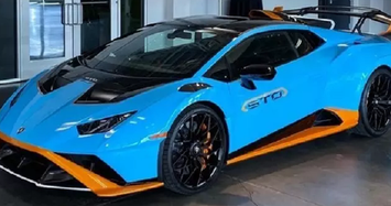 Siêu xe Lamborghini Huracan STO mới gần 30 tỷ đồng đang về Việt Nam