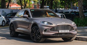 Siêu xe Aston Martin DBX hơn 16 tỷ được độ dàn chân DBX 707