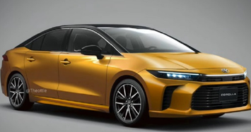 Toyota Corolla 2024 lột xác với thiết kế sang chảnh