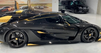 Siêu xe độc nhất Koenigsegg Jesko Odin dát vàng hơn 80 tỷ