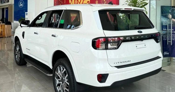 Ford Everest 2024 từ 1,099 tỷ đến 1,499 tỷ đồng