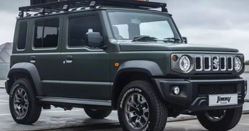 Suzuki Jimny phiên bản bán tải lộ diện 