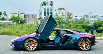 Đại gia chi tiền tỷ độ xe Lamborghini Aventador LP700-4 