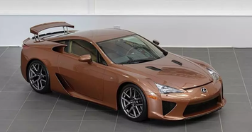 Xem siêu xe hàng hiếm Lexus LFA, trên thế giới chỉ có 3 chiếc 