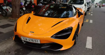 Đại gia Vũng Tàu khoe McLaren 720S Spider trong dàn xe 200 tỷ