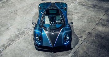 Choáng với siêu xe Pagani Zonda Tricolore không dưới 250 tỷ đồng