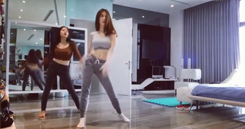 Sexy dance khiến Ngọc Trinh đam mê tập đến bầm tím có gì thích?