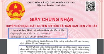 Thông tin từ mã QR trên số đỏ mới có ý nghĩa ra sao?