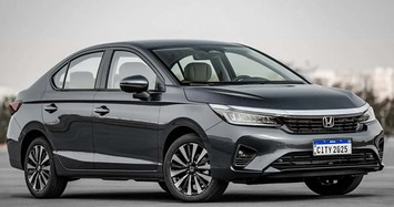 Nhiều thay đổi về ngoại thất, Honda City 2025 ra mắt từ 511 triệu đồng