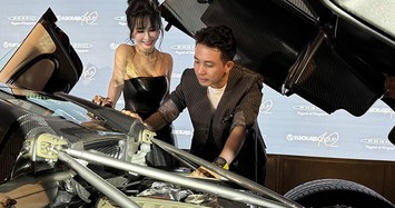 Đại gia Minh Nhựa đi ngắm Pagani Utopia Roadster giá 378 tỷ