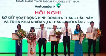 Vietcombank ước dư nợ tín dụng trong 6 tháng tăng 5%