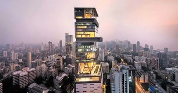 Vào xem dinh thự của gia đình tỷ phú giàu nhất châu Á Mukesh Ambani