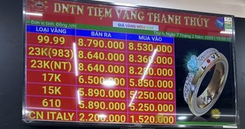 Giá vàng tăng cao, người dân mua 2 tháng vẫn lỗ?