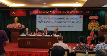 Saigonbank có Chủ tịch mới, huy động vốn đạt 18.566 tỷ đồng tới cuối tháng 9