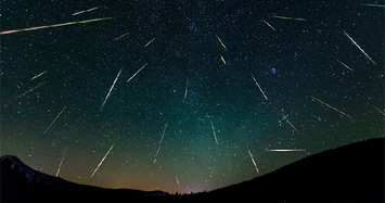 Ngắm trọn mưa sao băng Perseid cực đại đêm nay 