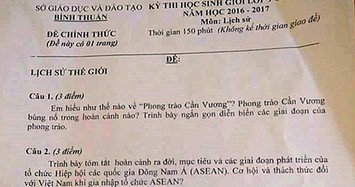 Chuyện lạ: Phong trào Cần Vương thuộc lịch sử... thế giới!