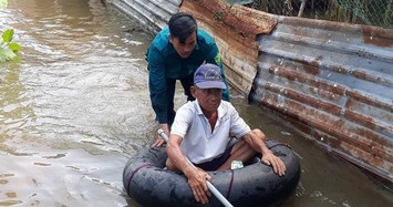 Đồng bằng sông Cửu Long: Triều cường cao bất ngờ, nhiều nơi vỡ đê