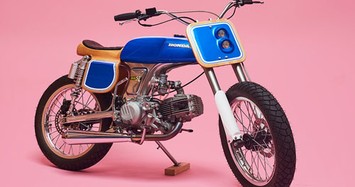 Ngắm tuyệt tác xe độ tí hon Honda SS50 