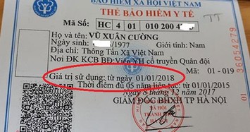 Vì sao thẻ BHYT không ghi ngày hết hạn trên thẻ?