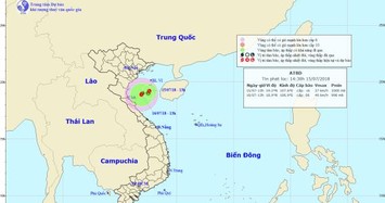 Áp thấp trên vịnh Bắc Bộ gây mưa giông diện rộng, nguy cơ lũ quét