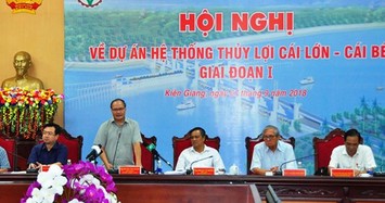 Lo ngại dự án thủy lợi nghìn tỷ ở ĐBSCL