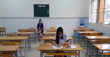 Trường thi chỉ có 1 thí sinh, hơn 70 giám thị được nghỉ