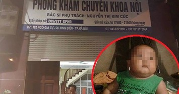 Bé trai tử vong sau khi truyền dịch ở Phòng khám Chuyên khoa nội