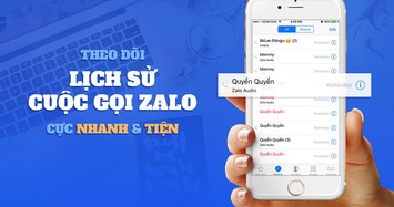 Zalo cho phép gọi từ danh bạ, không cần mở ứng dụng