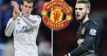 Chuyển nhượng bóng đá mới nhất: M.U dùng “mồi” De Gea “câu” Bale 