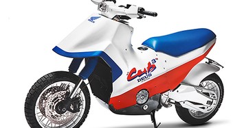 Siêu xe tay ga Honda X-ADV "biến hình" Super Cub