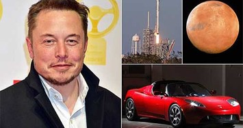 Elon Musk sắp đưa ôtô điện Tesla Roadster vào vũ trụ