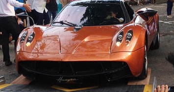 Minh nhựa "kéo" siêu xe Pagani Huayra 78 tỷ đi xét biển