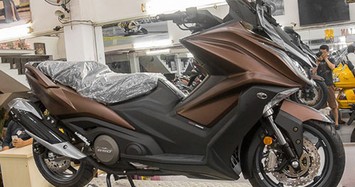 "Đập thùng" xe ga Kymco AK550 mới gần 400 triệu ở Sài Gòn