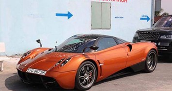 Siêu xe Pagani Huayra 80 tỷ đồng của Minh Nhựa ra biển số